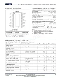 MP7722DF-LF Datasheet Pagina 2