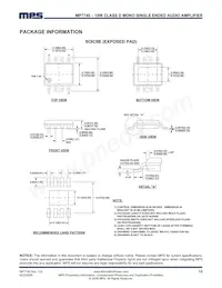 MP7740DN-LF Datasheet Pagina 12