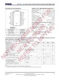 MP7742DF-LF Datasheet Page 2