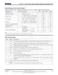 MP7747DQ-LF-P Datasheet Page 4