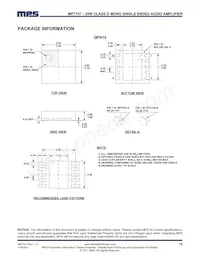 MP7747DQ-LF-P Datasheet Page 14