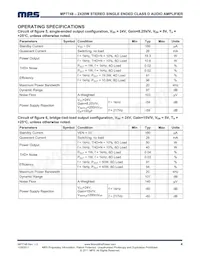 MP7748DF-LF Datasheet Page 4
