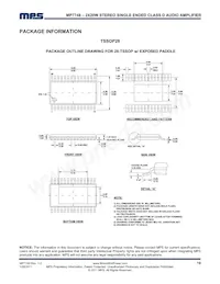 MP7748DF-LF Datasheet Page 19