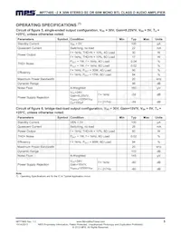 MP7748SGF Datasheet Page 5