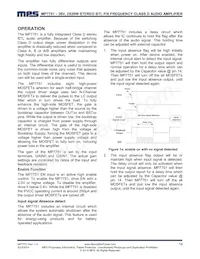 MP7751GF Datasheet Page 13