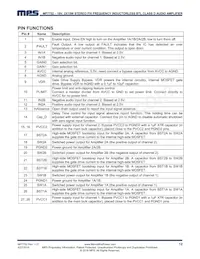 MP7752GF Datasheet Page 12