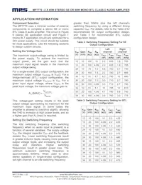 MP7770GFR Datasheet Page 17
