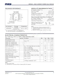 MP8040DN-LF Datasheet Page 2