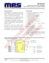 MP86885GQWT-P Datasheet Cover