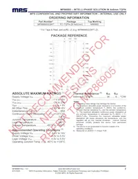 MP86885GQWT-P Datasheet Page 2