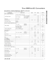 MX536AJCWE+ Datasheet Page 6