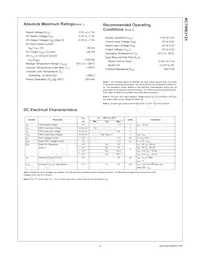 NC7WB3125K8X Datasheet Page 4