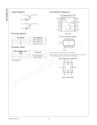 NC7WBD3125K8X Datasheet Page 3