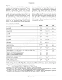 NCL30000DR2G Datasheet Pagina 4
