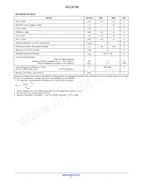 NCL30160DR2G Datasheet Page 3