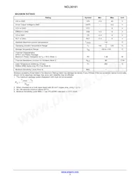 NCL30161MNTXG Datasheet Page 3