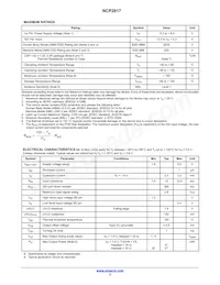 NCP2817BFCCT2G數據表 頁面 3