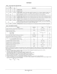 NCP2824FCT2G Datasheet Page 3