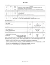NCP2990FCT2G Datasheet Page 3