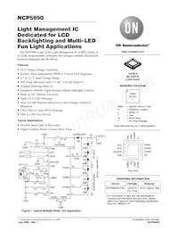 NCP5890MUTXG Datenblatt Cover