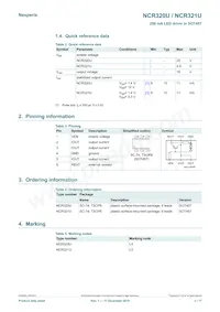 NCR320UX Datasheet Page 2