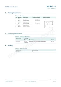 NCR401UX Datasheet Page 3