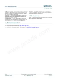 NCR401UX Datasheet Pagina 15