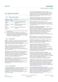 NCR402TR Datasheet Page 10