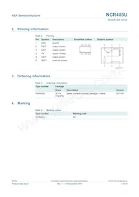 NCR405UX Datasheet Page 3