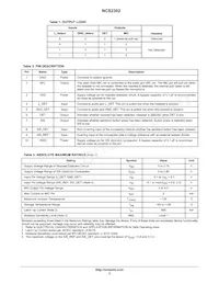 NCS2302MUTAG Datasheet Page 3