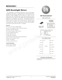 NCS29001DR2G Datenblatt Cover