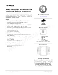 NCV7535DBR2G Datasheet Cover