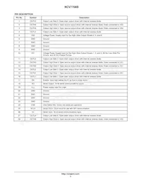 NCV7708BDWR2G Datasheet Page 3