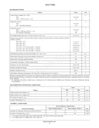NCV7708EDWR2G Datasheet Page 4