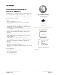 NCV7710DQR2G Datasheet Cover