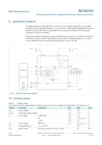 NCX8193GUX Datasheet Page 6