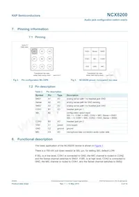 NCX8200UKZ Datasheet Page 3