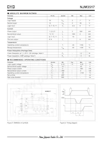 NJM3517D2 Datasheet Page 5