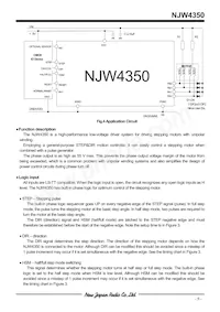 NJW4350E2-TE2 Datasheet Pagina 5