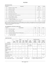 NLSF595MNR2G Datasheet Page 4