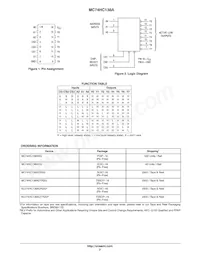 NLV74HC138ADTR2G Datenblatt Seite 2