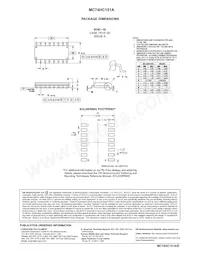 NLV74HC151ADTR2G Datasheet Page 7