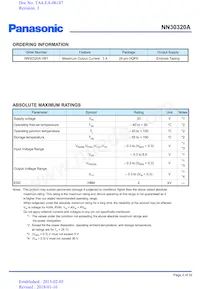 NN30320A-VB Datasheet Page 2