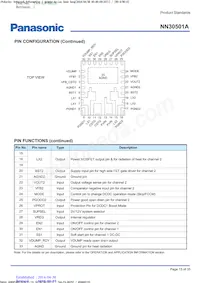 NN30501A-VB Datasheet Page 15