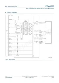 PCA8550PW/DG Datasheet Page 3