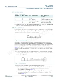 PCA8550PW/DG Datasheet Page 6