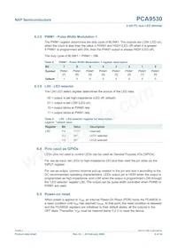 PCA9530D Datasheet Page 6