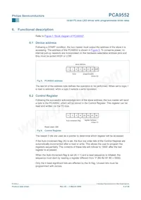 PCA9552D Datasheet Page 5