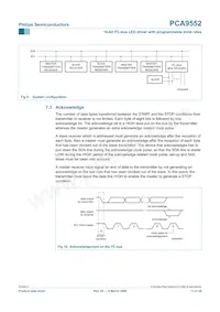 PCA9552D Datasheet Page 11