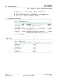 PCA9553TK/02 Datasheet Page 2